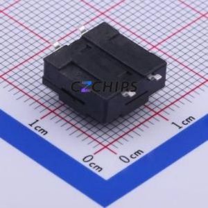 TS-FS1212T-C-G Tactile Switch SMD-4P,12x12mm Switch Single Pole Single Throw Round Button 2.6N Vertical Mount - Product Image 2