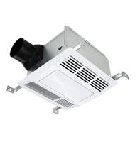 Ventilateur d'extraction de plafond multifonction pour salle de bain 110CFM Ventilateur d'extraction de salle de bain Plafond