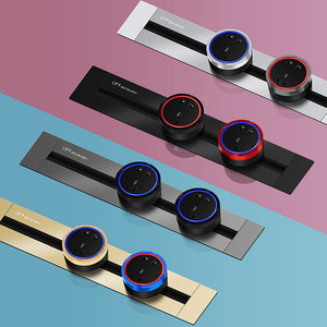 P2 loạt treo tường mở rộng ổ cắm điện giấu điện theo dõi ổ cắm dẫn ánh sáng adapter 2-port uk/us/eu/au - Product Image 1