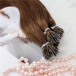 Extensions de cheveux humains Jasmine Beauty Factory, pointes en nano-anneaux métalliques, super double drawn, 22 pouces, cheveux vierges. - Product Image 6