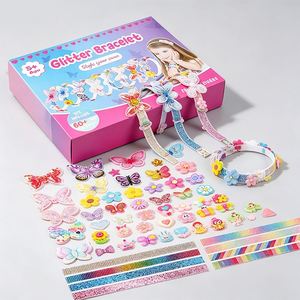 Kit de Pelo de Princesa DIY para Niñas, Diademas, Pinzas, Lazos, Cintas, Mariposas, Flores, Juguete Creativo, Set de Regalo de Cumpleaños - Product Image 1
