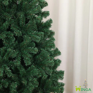 <span class=keywords><strong>Sapin</strong></span> de Noël artificiel de 210 cm en <span class=keywords><strong>sapin</strong></span> Nobilis, aiguilles mélangées PE/PVC haut de gamme, grand <span class=keywords><strong>sapin</strong></span> de Noël, personnalisation OEM disponible en gros - Product Image 5