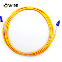 Fabricante de Comunicaciones Owire, Conector de Cable de Fibra Óptica LC SM SX con Curva de 90 Grados
