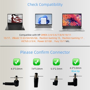 Msi gl63 8rd-067us chơi game máy tính xách tay sạc nhanh <span class=keywords><strong>Power</strong></span> Supply <span class=keywords><strong>Adapter</strong></span> 19.5V 7.7A <span class=keywords><strong>150W</strong></span> DC Port với PC vật liệu chống cháy - Product Image 3