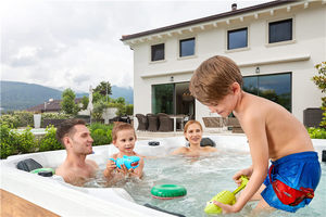 <span class=keywords><strong>Spa</strong></span> Balboa De Nage 88 Jets de Massage Super Luxe <span class=keywords><strong>Piscine</strong></span> pour 5 Personnes <span class=keywords><strong>avec</strong></span> Jacuzzi 5 Personnes - Product Image 4