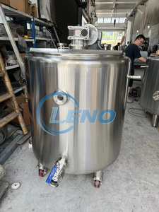 Cuve de fusion à double <span class=keywords><strong>lame</strong></span> rotative 500L 1000L pour pâte de chocolat haute viscosité et cire de caramel - Product Image 4