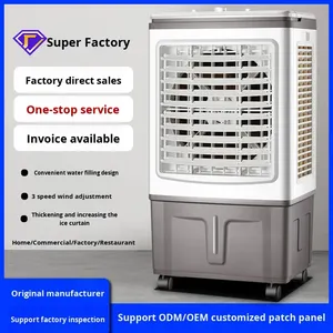 Refroidisseur d'air et d'eau Deep Cool 40L, Classe d'efficacité énergétique, Écologique pour usage domestique, Télécommande, Plastique, Classe d'efficacité énergétique - Product Image 6