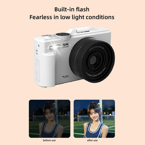 Cámara Digital 4K de 64MP con Pantalla Giratoria de 3.0 Pulgadas, Zoom Digital 18X, WiFi, Videocámara Vlog, Grabadora de Video Retro, Cámara Web - Product Image 3