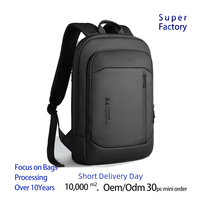 Sac à dos pour ordinateur portable Oxford imperméable grande capacité, très vendu, pour hommes, voyages d'affaires, logo personnalisé, fermeture éclair, sac élégant