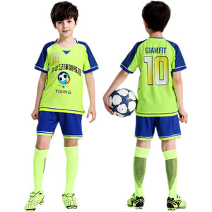 Mới Đến Trẻ Em Thiết Lập Bóng Đá Jersey Ngắn Biểu Tượng Tùy Chỉnh Cậu Bé Cô Gái Trẻ Em Bộ Dụng Cụ - Product Image 6