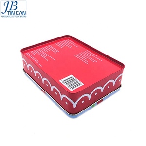 Fabrika toptan <span class=keywords><strong>metal</strong></span> hediye teneke kutu dikdörtgen teneke kutu hediye kutusu - Product Image 3
