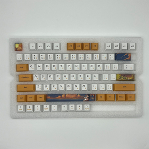 Patrón DYI <span class=keywords><strong>Cherry</strong></span> Profile PBT Dye-sub <span class=keywords><strong>Keycaps</strong></span> para Gateron TTC <span class=keywords><strong>MX</strong></span> Switches Teclado magnético mecánico personalizado Resistente al desgaste - Product Image 3