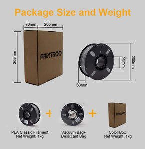 Filamento PLA Mate PRINTROO de 1 kg, Antideslumbrante, Color Suave, Superficie Mate Premium, Textura Lijada, Flujo Consistente, Rendimiento Confiable - Product Image 6