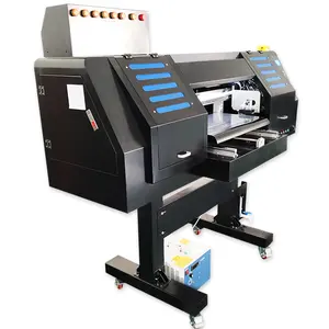 Hot Sale Glass Wood Metal Surface Sticker Printing A2 A3 UV DTF Printer LED Flatbed UV Printer
