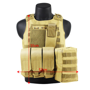 Amphibious <b>Waterproof</b> Tactical Vest Lightweight Gear Mountable Camouflage PUBG CS Multifunctional Tactical Vest Bag - Product Image 1