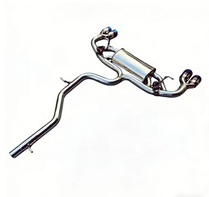 Système d'échappement sport durable avec silencieux à valve pour <span class=keywords><strong>Audi</strong></span> <span class=keywords><strong>TT</strong></span> 2.0T 2015-2019, en acier inoxydable 304, à quatre sorties, pour un son de voiture de sport performant - Product Image 3