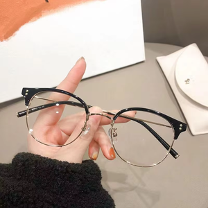 Hot Selling Fashion Luxury <strong>Half</strong> <strong>Frame</strong> Design High Quality Anti-blue Light <strong>Glasses</strong> Cheap Anti-blue Light <strong>Glasses</strong> for Women - Product Image 5