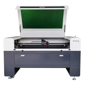 Mesin Pemotong Pengukir Laser Co2 80W 100W, Mesin Pemotong Laser untuk Kulit Kayu Akrilik Plastik