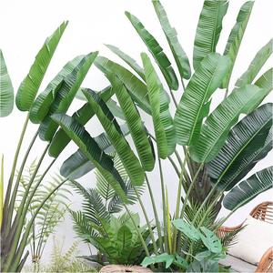 Arbres artificiels, verdure, plantes artificielles vertes économiques, hautes plantes décoratives, clôture en aluminium, bonsaïs artificiels - Product Image 6