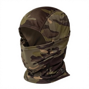 Pasamontañas Unisex de Camuflaje, Transpirable, Impermeable, de Spandex y Poliéster, Color Sólido, para Actividades al Aire Libre, Casual, para Adultos - Product Image 1