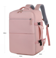 Sac à dos Oxford grande capacité avec compartiment à chaussures pour femmes, hommes, voyages, affaires, école, ordinateur portable