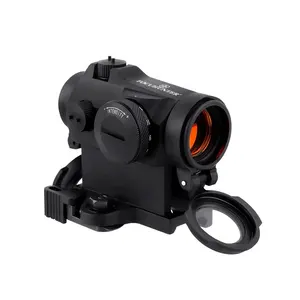 Hunting 1X24 Red Dot Sight 11 Levels Brightness Red Dot Scope with Flip-up Lens Protector