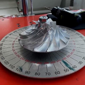 Denge hızı 1100r/dak sert rulman dikey rüzgar bıçak türbini dinamik balans makinesi Test ekipmanı - Product Image 2