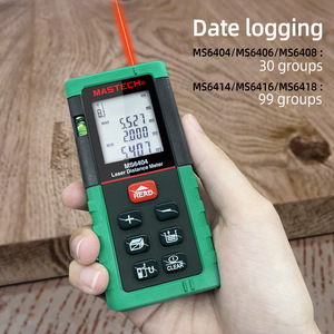 มาสเตค MS6404 เครื่องวัดระยะทางด้วยเลเซอร์ 18.88 ม. ฟังก์ชั่นการอ่านข้อมูล สำหรับงานก่อสร้างและใช้ในบ้าน - Product Image 4
