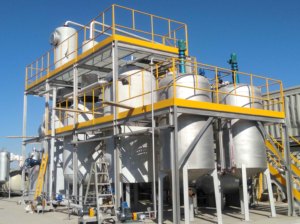 Usine de distillation pour transformer l'huile usagée en diesel, machine d'<span class=keywords><strong>extraction</strong></span> d'huile de plastique usagé - Product Image 2