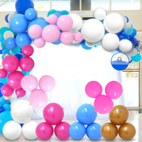 Ballons réutilisables en PVC, 5 pièces, épaisses et durables, gonflables, réutilisables pour les décorations de fête d'anniversaire, Diwali