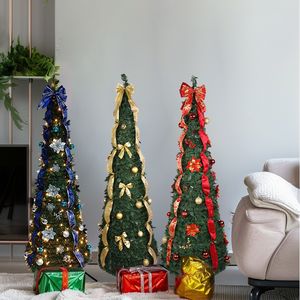 عيد الميلاد مربوطة بإضاءة ليد قابلة للطي متر شكل فراشة على شكل شجرة عيد الميلاد مع أضواء منبثقة لجميع عيد الميلاد وعيد الفصح - Product Image 1