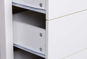 Buffet blanc en bois MDF/PB de vente chaude commode pour meuble de salon meubles arabes - Product Image 4