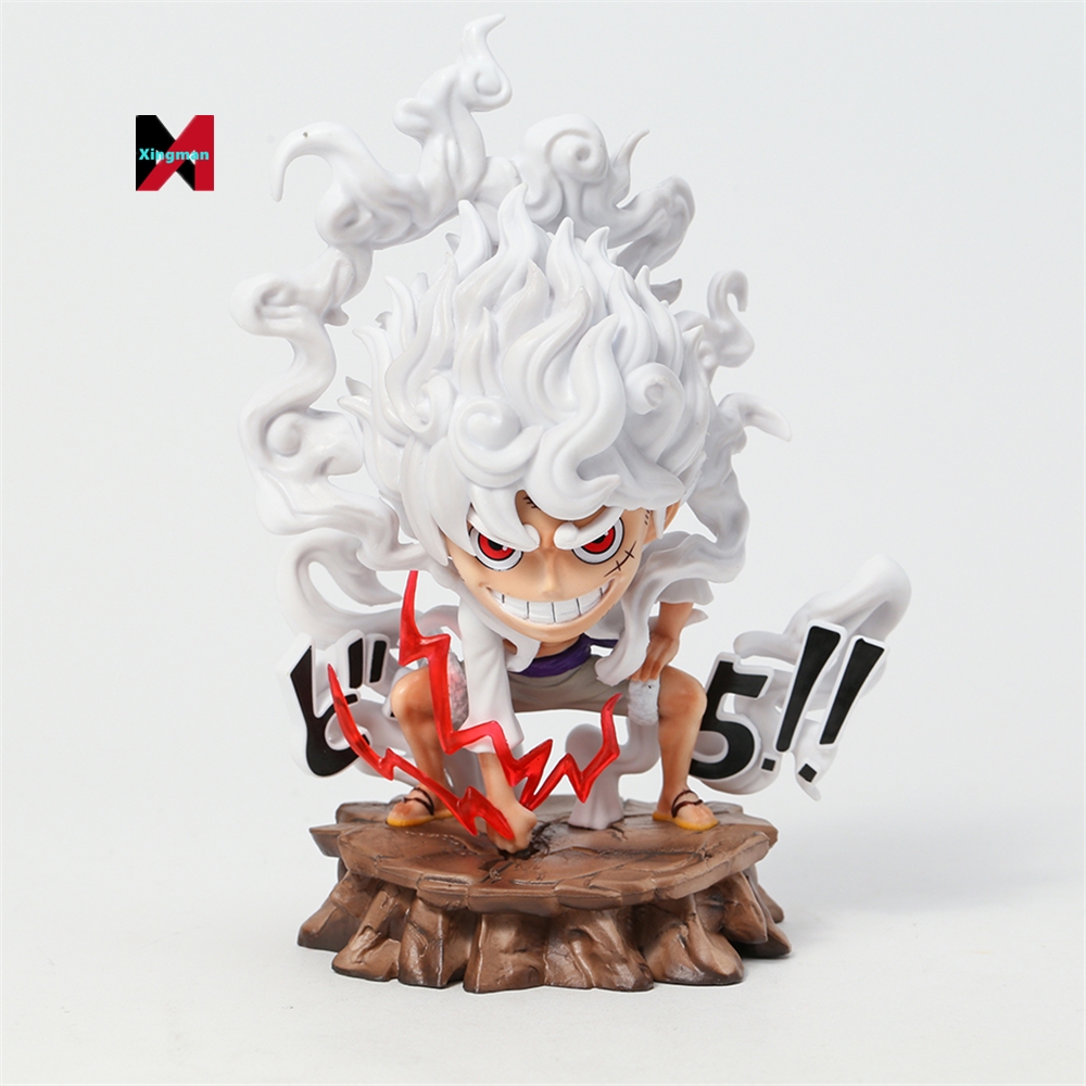 16cm ギア5 太陽神ルフィ ニカ Qバージョン アニメフィギュア PVC製