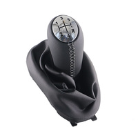 Poignée de levier de vitesses pour Renault Dacia Logan 1 I 2004-2012 Boîte de vitesses manuelle Poignées de levier de vitesses Housse de protection contre la poussière