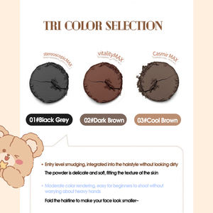 Poudre de retouche capillaire imperméable longue durée 3 couleurs pour femmes et hommes, marque privée en gros - Product Image 4