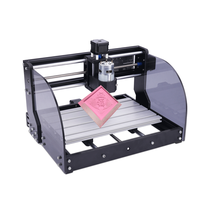 Machine de gravure laser CNC 3018 Pro Max de bureau, mini routeur pour le travail du bois, avec diode AI pour cadres photo, plaques, sous-verres, médailles pour chiens et projets DIY
