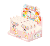 Figurines miniatures en PVC tendance de la série BOP TOYS YAYA CANDY JAR, boîtes mystères, sachets surprises, ensemble complet, figurines mignonnes à l'échelle 1/12 pour le bureau