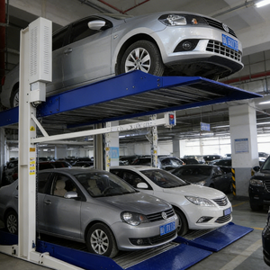 Sollevatore Idraulico per Parcheggio <span class=keywords><strong>Auto</strong></span> a 2 Livelli Tabitha TTPP606 con Colonne Condivise e Garanzia di 10 Anni - Product Image 2