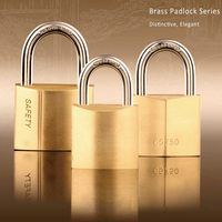 Cadenas en laiton et cuivre durcissant, 50 pièces, nouveau design, livraison rapide