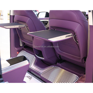 <span class=keywords><strong>Mercedes</strong></span> <span class=keywords><strong>Vito</strong></span> VIP: Conversión Completa, Asientos de Cuero Blanco y Morado, Asiento de Capitán, Tapicería de Diamantes, Sillón Reclinable Starlight, Mesa - Product Image 6
