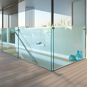 Sistema de Barandilla de Vidrio con Canal en U de Aluminio, Diseño Moderno para Balcón y Terraza Exterior, con 5 Años de Garantía, ZF Exportación Global - Product Image 2