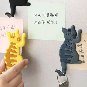 פשוט מקרר מגנטי וו מקרר PVC בעלי חיים חתול מגנט - Product Image 4