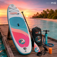 Planche à pagaie gonflable portable et écologique pour la pêche et les loisirs, planche robuste avec une excellente capacité de charge