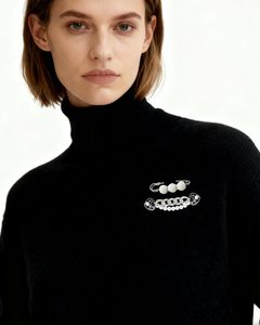 Kit de dijes para bolsos y broches DIY para mujer, con perlas y diamantes de imitación, incluye broches de seguridad - Product Image 3