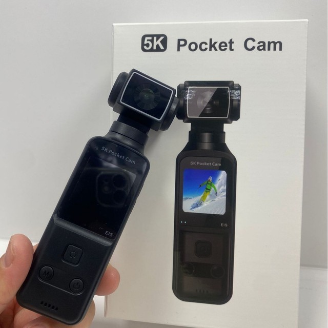 5K Ultra HD Pocket Action Camera 270 Rotatable Vlog Wifi Mini Sports Cam Waterproof Case Helmet Travel Bicycle Driver Recorder