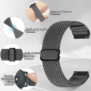 Bracelet de <span class=keywords><strong>montre</strong></span> 18 mm pour femmes Gen 6 42 mm/Gen 5E 42 mm/Gen 4 Venture HR/Charter HR/Gen 4 Sport/Scarlette/Gen 4 Sloan HR - Product Image 5