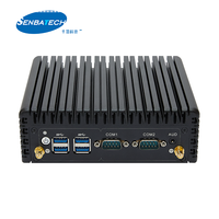 JF-304SI-S terbaik N100 Dual Lan DDR4 TYPE-C 5 USB3.0 tanpa kipas tertanam merek aplikasi PC komputer industri