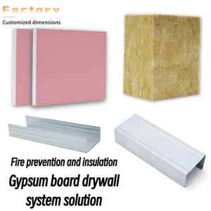 Vách thạch cao mạ kẽm kim loại Stud và theo dõi Tường Khung đàn hồi kênh Stud strack cho vách thạch cao - Product Image 6