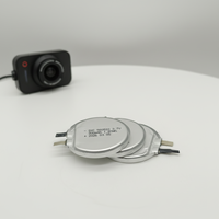 Batterie au lithium polymère ronde 503535 3,7 V 500 mAh -20 ℃ ~+60 ℃   Température d'exploitation pour caméra embarquée, traceur GPS, serrure intelligente