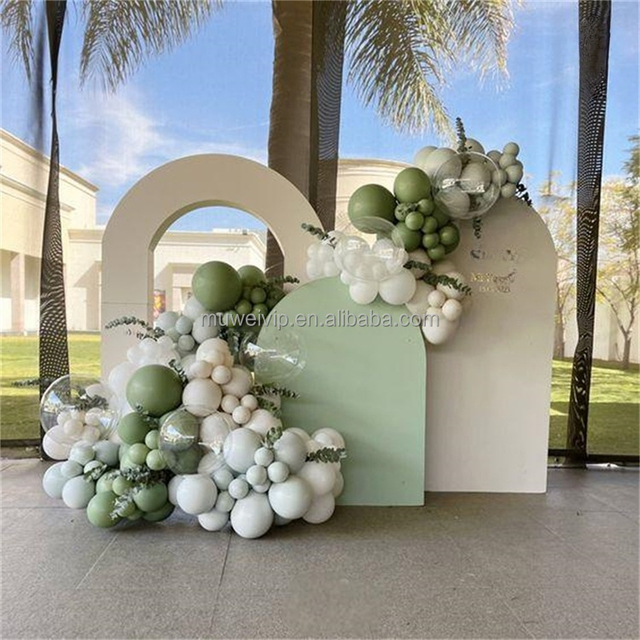 Muwei Customizable Size PVC Photography Backdrop Board Modern Elegant Hard Panel for Wedding Commercial Window Display Decor